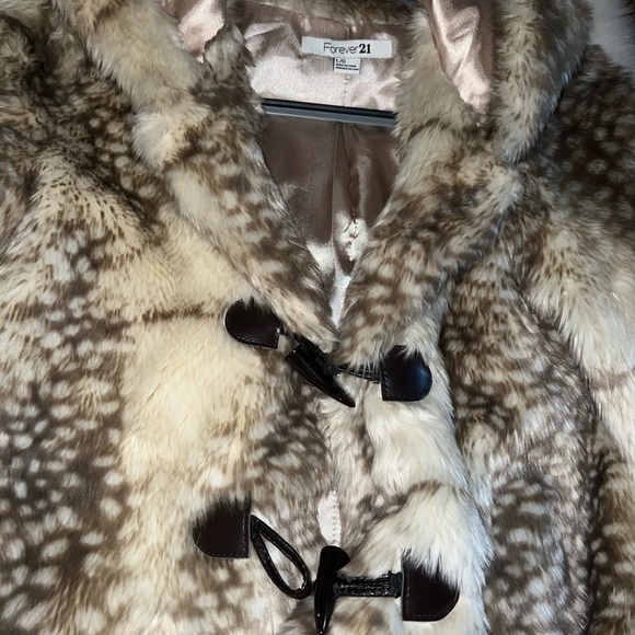 Forever 21 Fur Jacket - Picture 3 of 5